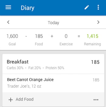 How to Track a Meal Using a Food Scale in MyFitnessPal 